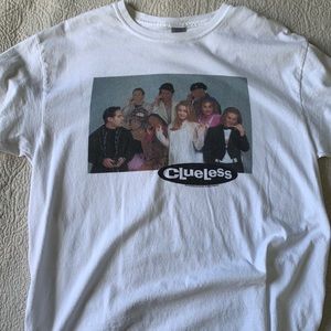 clueless graphic tee